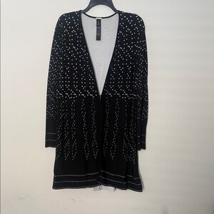 Chicos Black Label Sweater Jacket in size 2 (US Size 12)